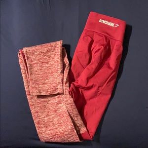 Gymshark 2 tone seamless leggings